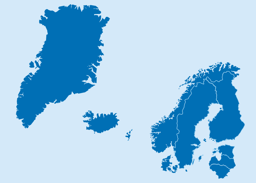 Nordplus länder (karta)