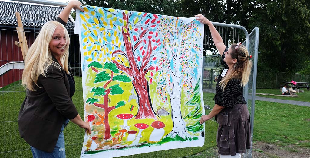  Kindergarten Teachers Build Learning Bridges over the Baltic Sea - Nordplus Junior